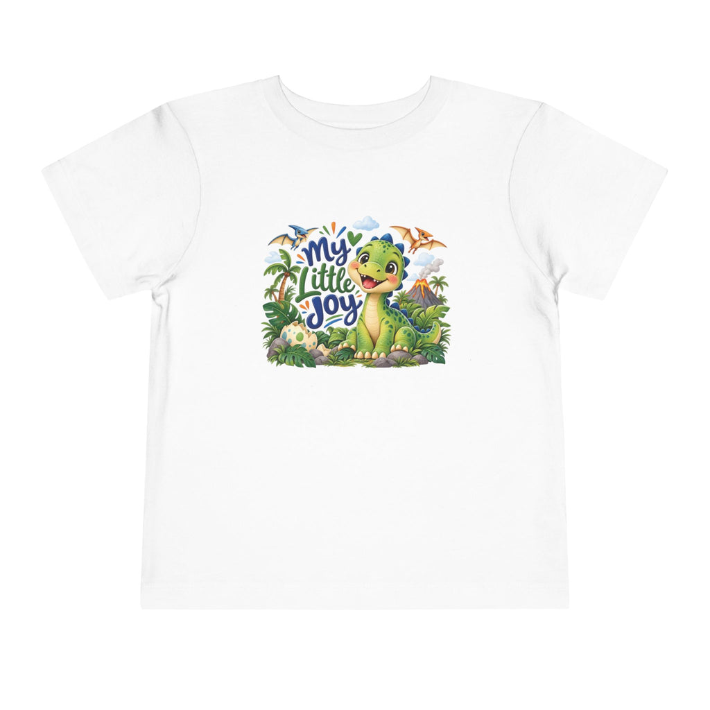 My Little Joy Dinosaur Toddler T-Shirt – Cute Dino Graphic Tee for Boys & Girls