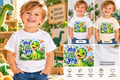 My Little Joy Dinosaur Toddler T-Shirt – Cute Dino Graphic Tee for Boys & Girls